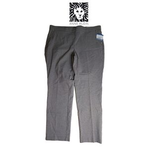 NWT Anne Klein Pull On Trousers Slim Ankle